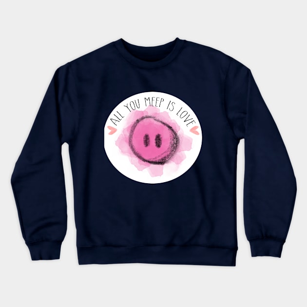 Watch Me Make This Beautiful Crewneck Sweatshirt by allyoumeepislove